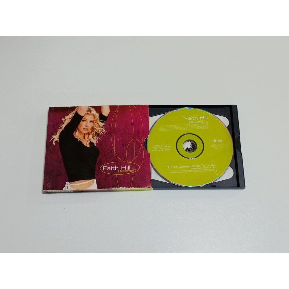 Faith Hill – I Breathe CD Single 1999 Country Warner Bros. Records